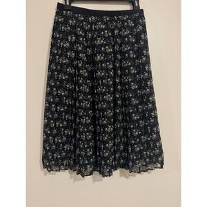 Uniqlo Women Pleated Skirt Size Large Dark Fairy Goth Whimsygoth Dark Academia